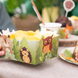Tuf-Tuf Snackschalen mit Waldtiermotiven, 15 x 7,5 cm | 3 Stück