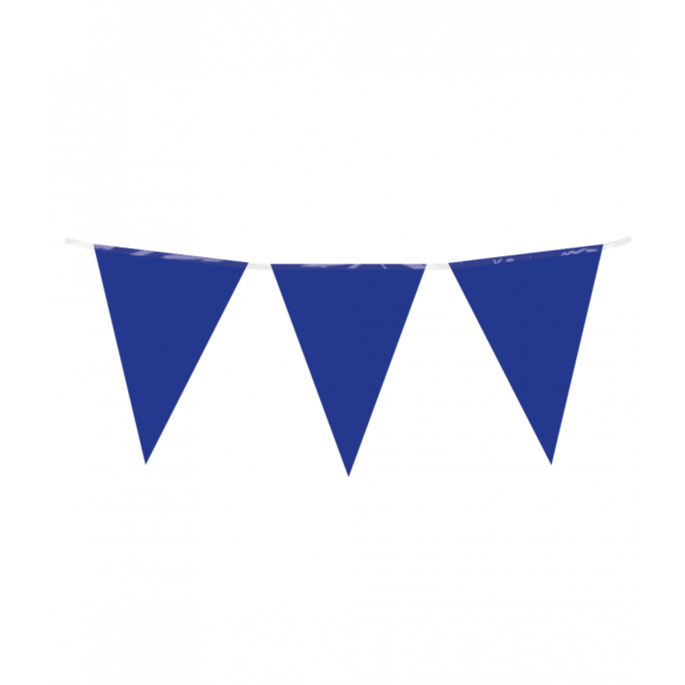 Paper Dreams Dark blue plastic bunting | 10 meters