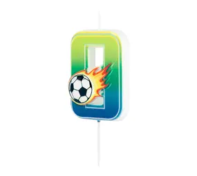 Tuf-Tuf Football Number Candle 0 | per piece