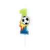 Tuf-Tuf Football Number Candle 1 | per piece Tuf-Tuf Football Number Candle 1 | per piece