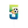 Tuf-Tuf Football Number Candle 5 | per piece Tuf-Tuf Football Number Candle 5 | per piece
