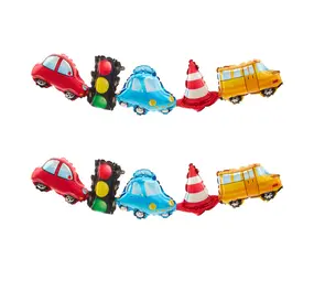 Tuf-Tuf Vehicle Balloon Garland | 206x34cm