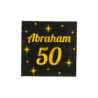 Paper Dreams Abraham 50 elegante Servietten 33x33cm | 16 Stück Paper Dreams Abraham 50 elegante Servietten 33x33cm | 16 Stück