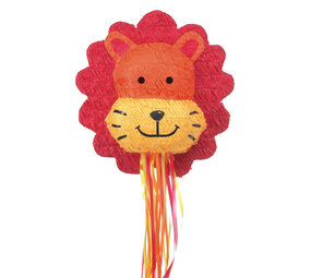Riethmüller Leeuwenkop 3D Pull Pinata 16,5x40x42cm | per stuk Riethmüller Leeuwenkop 3D Pull Pinata 16,5x40x42cm | per stuk