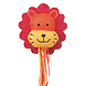 Riethmüller Piñata à tirer 3D Tête de Lion 16,5 x 40 x 42 cm | à l'unité