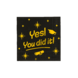 Paper Dreams Geslaagd Servetten Yes! You Did It! Classy 33x33cm | 16 stuks Paper Dreams Geslaagd Servetten Yes! You Did It! Classy 33x33cm | 16 stuks