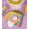 Paper Dreams Serviettes de table Licorne 33 x 33 cm | 16 pièces