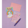 Paper Dreams Unicorn Party Invitations | 6 pieces Paper Dreams Unicorn Party Invitations | 6 pieces