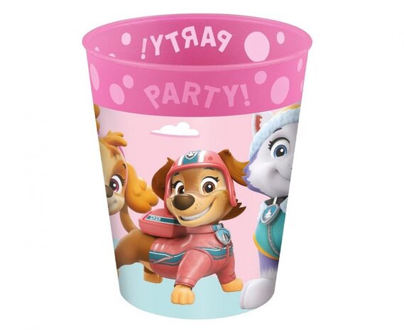 Procos Party Paw Patrol Skye und Everest Leckerlibecher 250 ml | 4 Stück