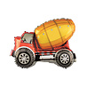 Tuf-Tuf Ballon en aluminium en forme de camion-bétonnière 82 x 68,5 cm | à l'unité Tuf-Tuf Ballon en aluminium en forme de camion-bétonnière 82 x 68,5 cm | à l'unité