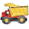 Tuf-Tuf Camion-benne en ballon aluminium 86 x 73 cm | à l'unité