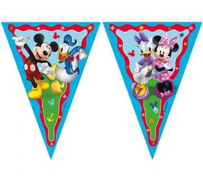 Procos Party Mickey Mouse Rock the House Wimpelkette | pro Stück