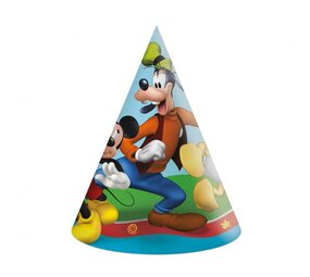 Procos Party Mickey Mouse Feesthoedjes | 6 stuks Procos Party Mickey Mouse Feesthoedjes | 6 stuks