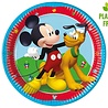 Procos Party Mickey Mouse Plates Rock the House 20cm | 8 pieces