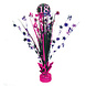 Riethmüller Décoration de table 18 ans Rose pailleté | 46 cm