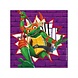 Procos Party Serviettes Tortues Ninja 33x33cm | 20 pièces