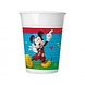 Procos Party Gobelets Mickey Rock The House 200 ml | par lot de 8