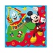 Procos Party Serviettes Mickey Rock The House 33x33cm | 20 pièces