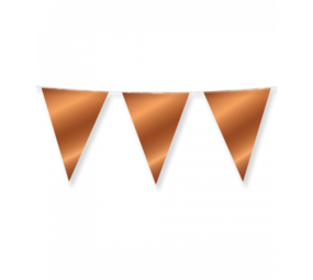 Paper Dreams Bronzefarbene Metall-Flaggenschnur | 10 Meter