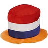 Folat Chapeau hollandais rouge, blanc, bleu et orange | à l'unité