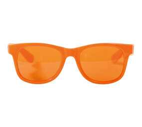 Folat Orange Glasses Blues Brothers | per piece