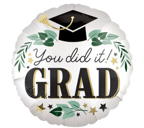 Amscan Helium Ballon Yes! You did it! 43cm | per stuk Amscan Helium Ballon Yes! You did it! 43cm | per stuk