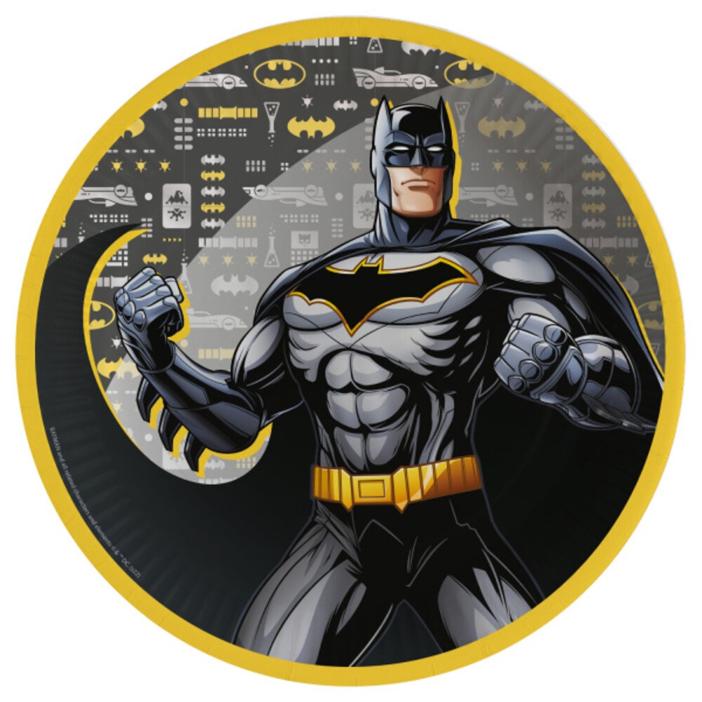 Riethmüller Batman Borden 23 cm | 8 stuks Riethmüller Batman Borden 23 cm | 8 stuks