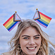 Ginger Ray Tiara Pride Wimpelkette 27 cm | pro Stück