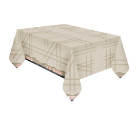 Amscan Constructie Tafelkleed 120x180cm | per stuk Amscan Constructie Tafelkleed 120x180cm | per stuk