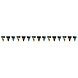 Amscan Football Flag Garland Kick It 400x19cm | per piece