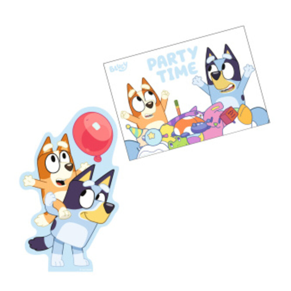 Riethmüller Bluey Invitations | per 8 pieces