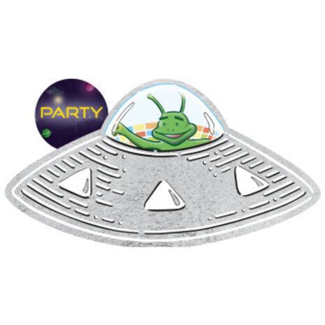Amscan Invitations Espace, Cosmos et Espace | 8 pièces