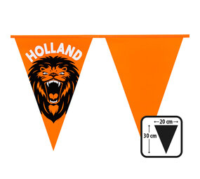 Boland Fußballgirlande Holland Löwe | 6 Meter