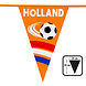 Boland Guirlande de drapeaux de football des Pays-Bas | 6 mètres