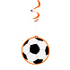 Boland Décoration suspendue de football en spirale Hollande 85 cm | Lot de 2 pièces