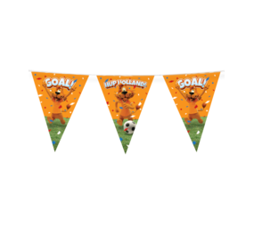 Paper Dreams Voetbal Slinger Hup Holland Loeki de  Leeuw | 10 meter Paper Dreams Voetbal Slinger Hup Holland Loeki de  Leeuw | 10 meter
