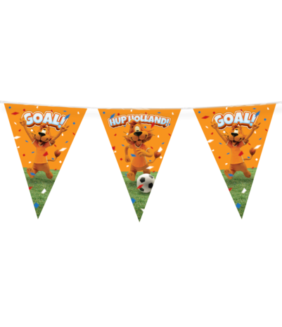 Paper Dreams Guirlande de football Go Holland Loeki le Lion | 10 mètres