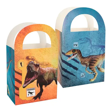 Boland Boîtes de distribution Dino T-Rex 15,5 x 13 cm | 4 pièces