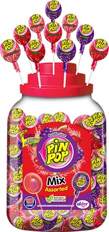 Lolly Pin Pop Mix 17 gram | 10 stuks