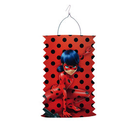 Amscan Miraculous Ladybug Trek Laterne 28 cm | pro Stück