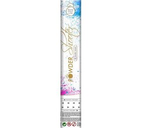 Haza - Witbaard Powder shooter Gender Reveal 30cm | blue | per piece