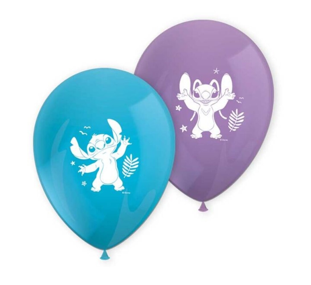 Procos Party Stitch Ballonnen 28cm | 8 stuks Procos Party Stitch Ballonnen 28cm | 8 stuks