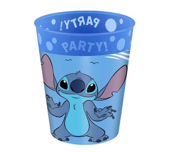 Lot De 20 Gobelets En Papier Stitch 2 Plis – Procos – Thème Disney Lilo & Stitch – Anniversaire Enfant