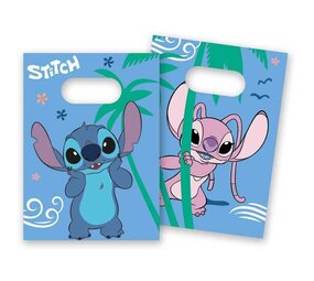 Procos Party Gestickte Papiertüten für Partys, 22 x 16 cm | 4 Stück