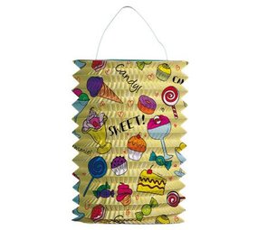 WeFiesta Lanterne à tirer en forme de bonbon 16x20cm | à l'unité