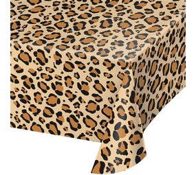 Creative Converting Leopard Print Tablecloth 137x274cm | per piece