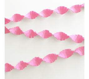 WeFiesta Light pink twist garland | 24 meters