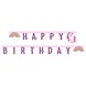 Procos Party Unicorn Rainbow Colors Letter Garland 185cm | per piece