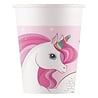 Procos Party Einhorn-Regenbogen-Tassen 200 ml | 8 Stück Procos Party Einhorn-Regenbogen-Tassen 200 ml | 8 Stück