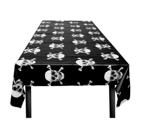 Boland Piraten Doodshoofd Tafelkleed 130x180cm | per stuk Boland Piraten Doodshoofd Tafelkleed 130x180cm | per stuk